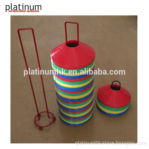 2" Soccer training cone disc ,Flat disc cone agility marker ,Marker disc